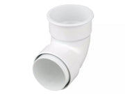 Osma Roundline Pipe Bend 87.5° White 68mm