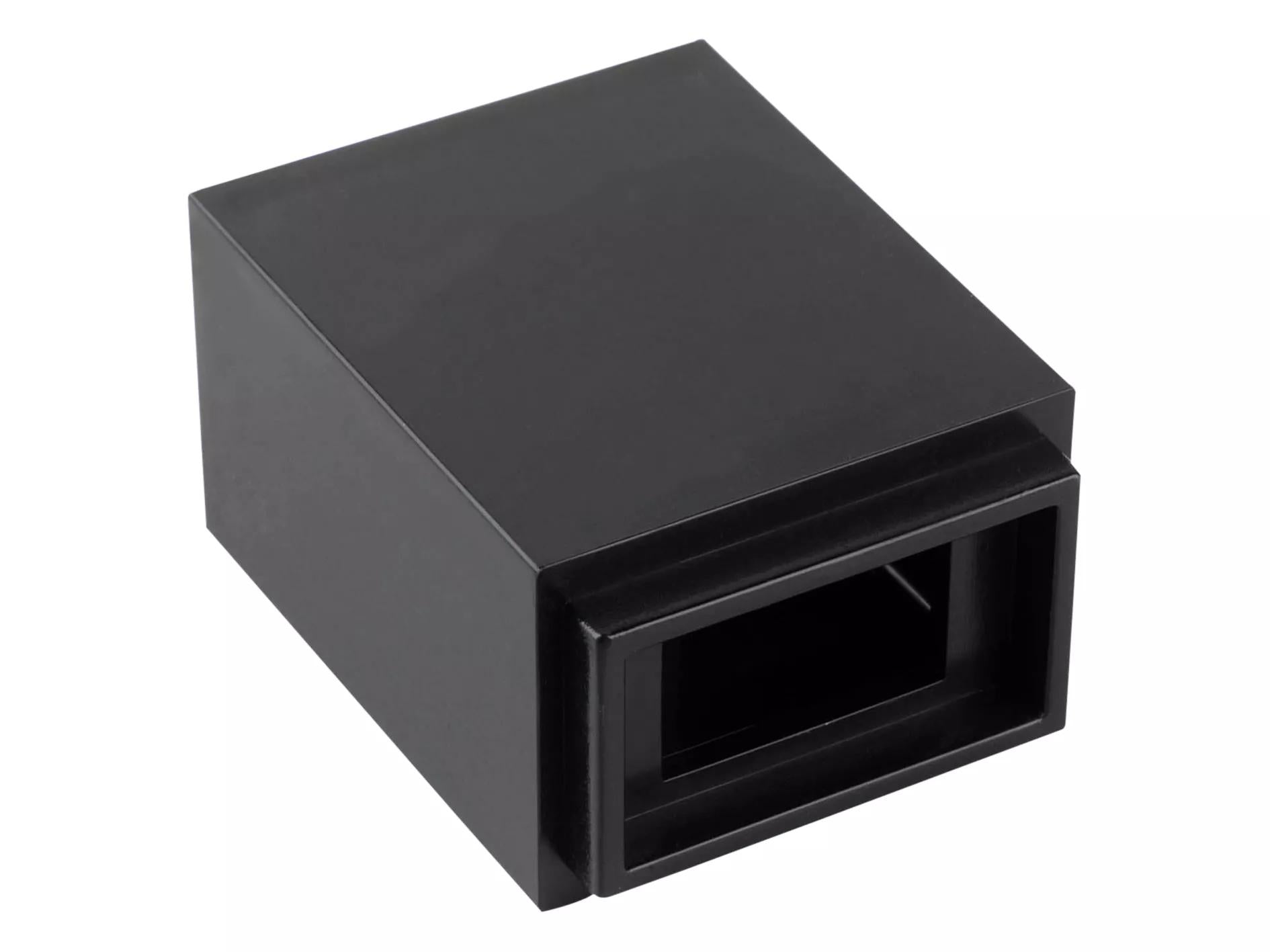 Osma Roundline Pipe Bracket Extension Black 68mm