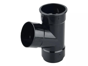 Osma Roundline Pipe Branch 67.5° Black 68mm