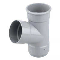 Osma Roundline Pipe Branch 67.5° Grey 68mm