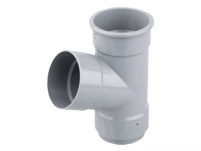 Osma Roundline Pipe Branch 67.5° Grey 68mm