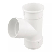 Osma Roundline Pipe Branch 67.5° White 68mm