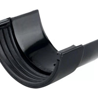 Osma Roundline Gutter Connector Cast Black 112mm