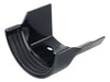 Osma Roundline Gutter Ogee Castiron Right Hand Black 112mm