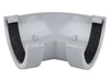 Osma Roundline Gutter Angle 45° Grey 112mm