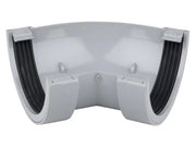 Osma Roundline Gutter Angle 45° Grey 112mm