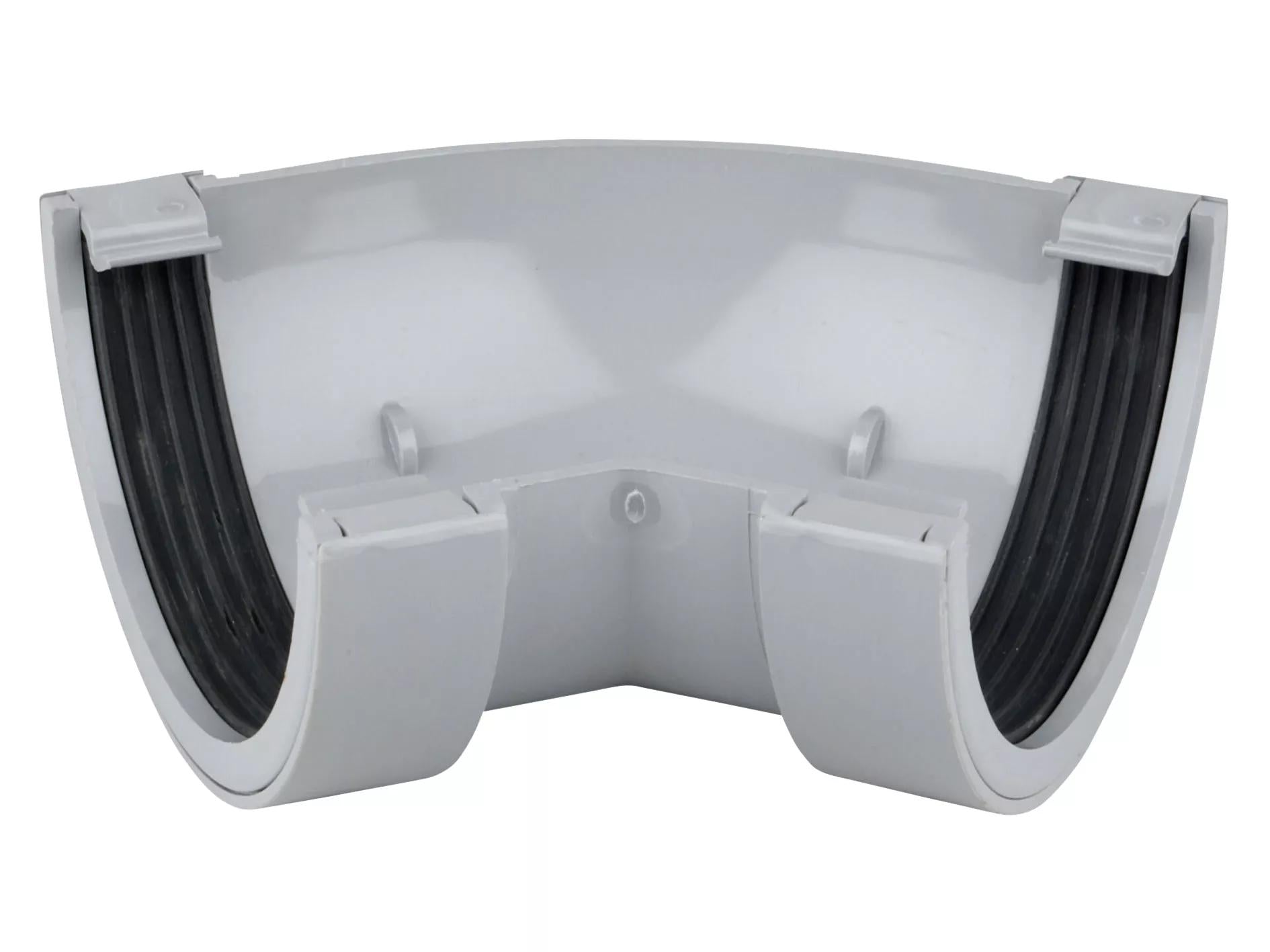 Osma Roundline Gutter Angle 45° Grey 112mm