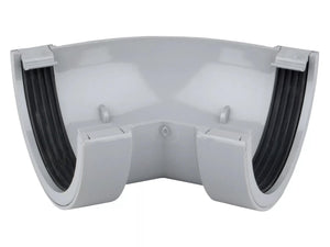 Osma Roundline Gutter Angle 45° Grey 112mm