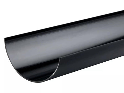 Osma Roundline Gutter 2 Metre Black 112mm