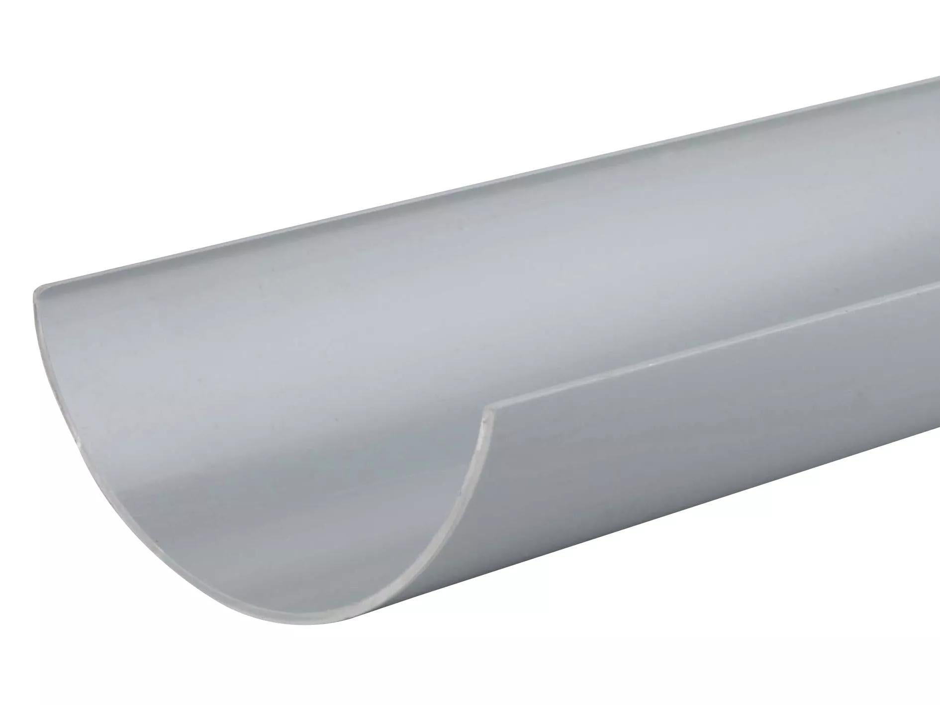 Osma Roundline Gutter 2 Metre Grey 112mm