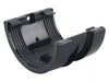 Osma Roundline Gutter Joint Bracket Black 112mm