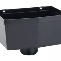 Osma Roundline Hopper Head Black 68mm