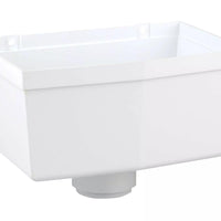 Osma Roundline Hopper Head White 68mm
