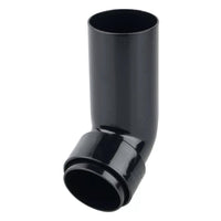 Osma Roundline Long Tail Offset Bend Black 68mm