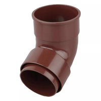 Osma Roundline Offset Bend Socket Brown 68mm