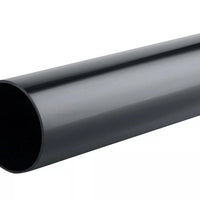 Osma Roundline Pipe 2 Metre Black 68mm