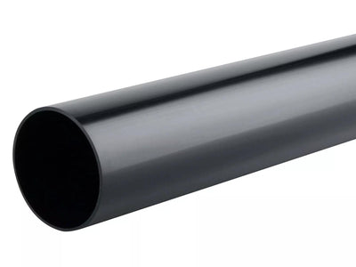 Osma Roundline Pipe 2.75 Metre Black 68mm