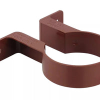 Osma Roundline Pipe Bracket Brown 68mm