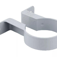 Osma Roundline Pipe Bracket Grey 68mm