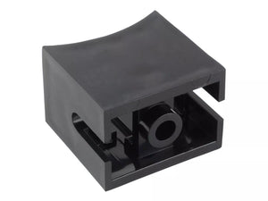 Osma Roundline Pipe Bracket Spacer Black 68mm