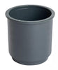 Osma Roundline Pipe Connector 68mm Anthracite Grey