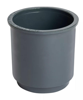 Osma Roundline Pipe Connector 68mm Anthracite Grey