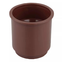 Osma Roundline Pipe Connector Brown 68mm