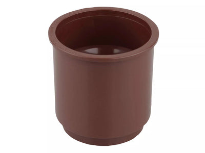 Osma Roundline Pipe Connector Brown 68mm