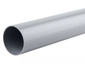 Osma Roundline Pipe 5.5 Metre Grey 68mm