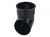 Osma Roundline Pipe Shoe Black 68mm