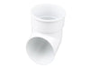 Osma Roundline Pipe Shoe White 68mm
