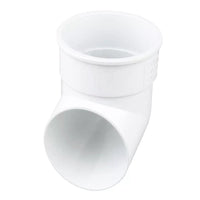 Osma Roundline Pipe Shoe White 68mm