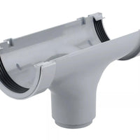 Osma Roundline Running Outlet Grey 112mm