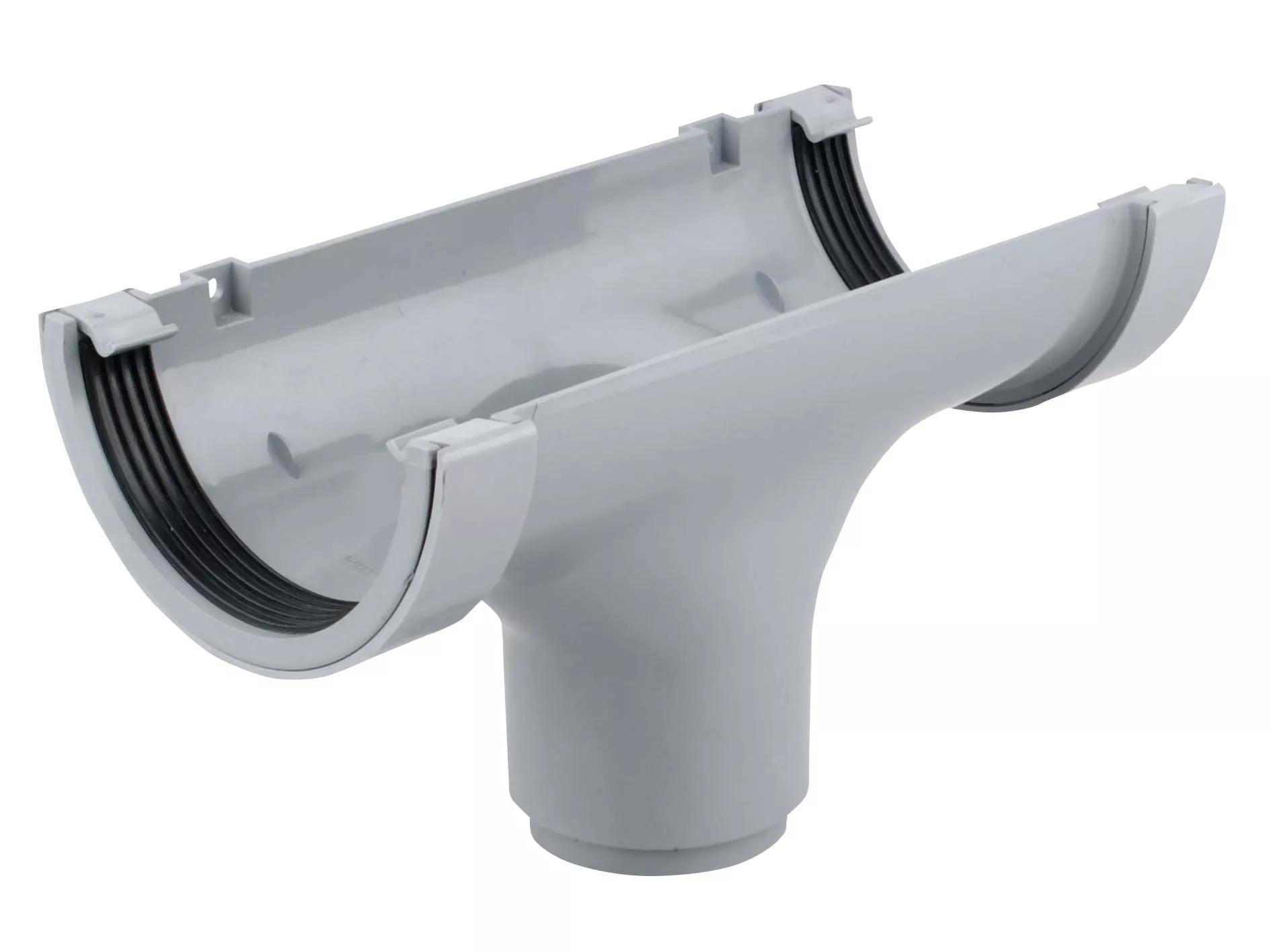 Osma Roundline Running Outlet Grey 112mm