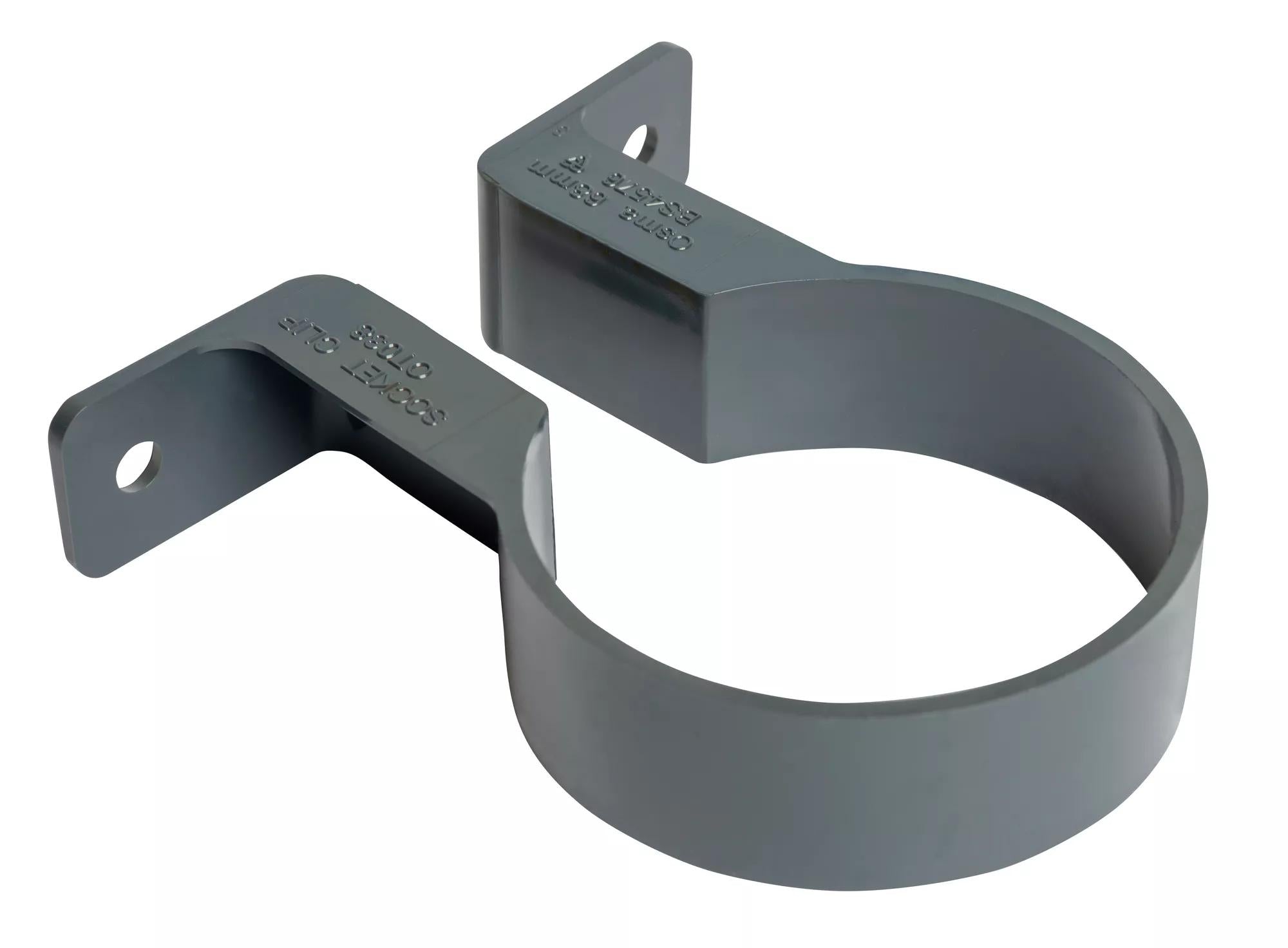 Osma Roundline Socket Bracket 68mm Anthracite Grey