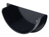 Osma Roundline Gutter Stopend Internal Black 112mm