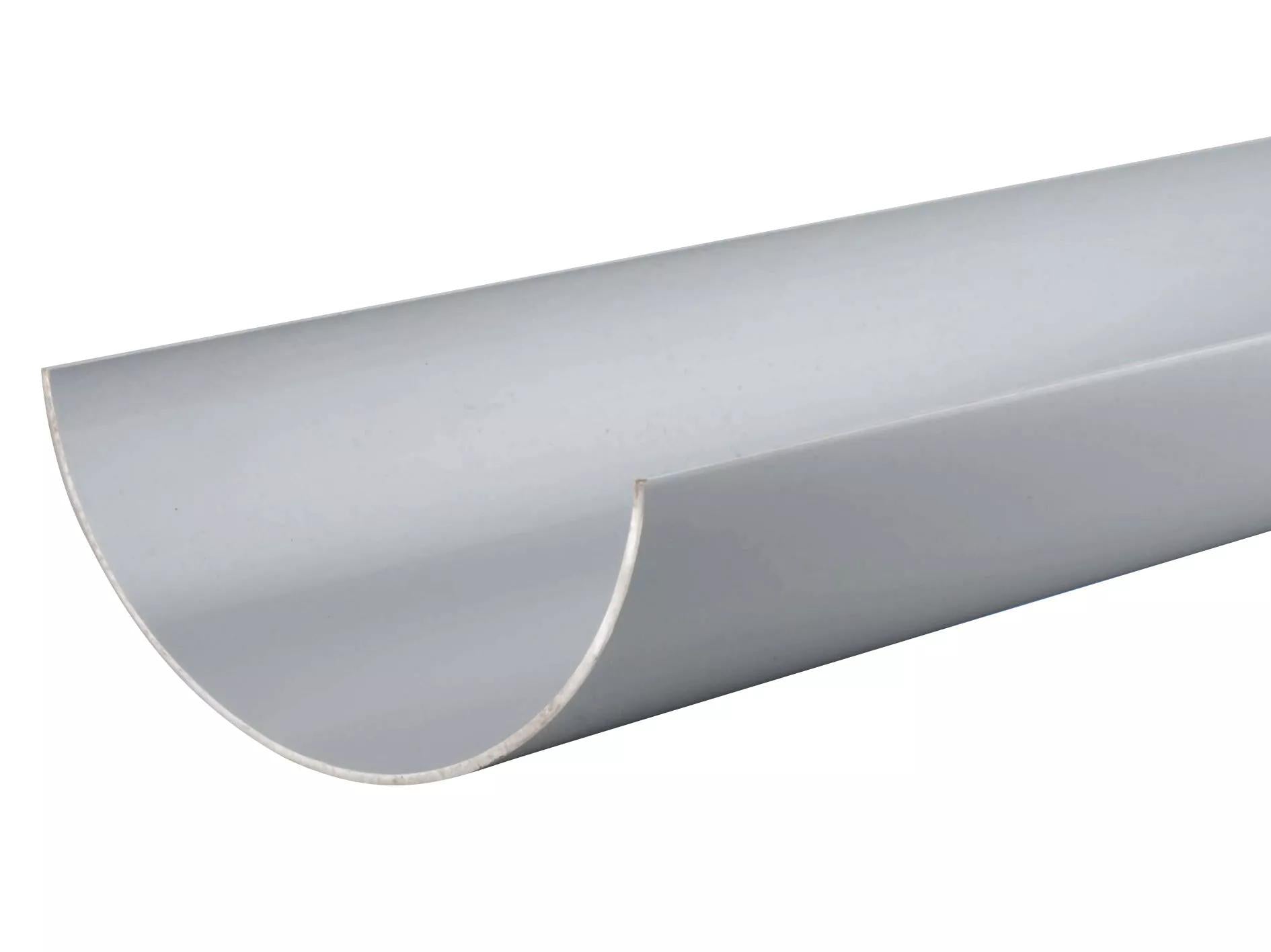 Osma Roofline Gutter 4 Metre Grey 150mm
