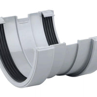 Osma Roofline Gutter Union Grey 150mm