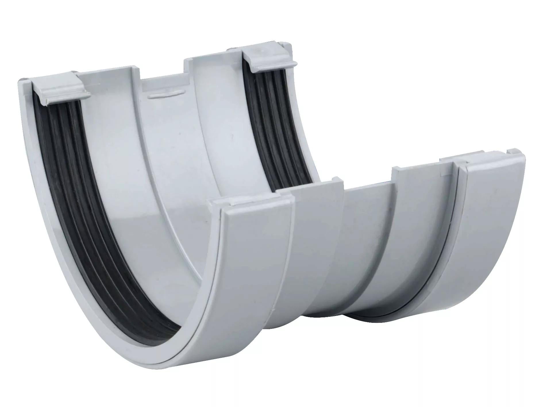 Osma Roofline Gutter Union Grey 150mm