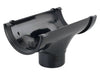 Osma Roofline Running Outlet Black 150mm