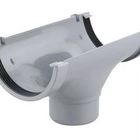 Osma Roofline Running Outlet Grey 150mm