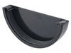 Osma Roofline Gutter Stopend External Black 150mm