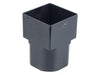 Osma Squareline To Round Adaptor Black 61mm