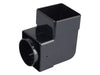 Osma Squareline Pipe Bend 87.5° Black 61mm
