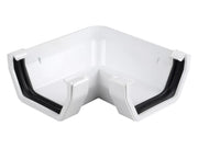 Osma Squareline Gutter Angle 90° White 100mm