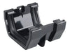 Osma Squareline Gutter Jointing Brkt Black 100mm