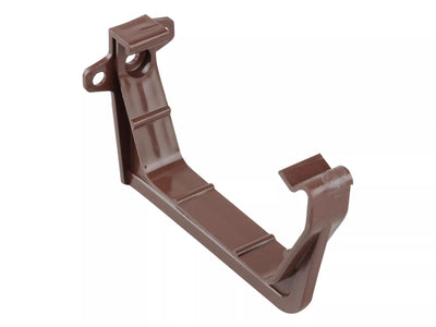 Osma Squareline Gutter Support Bracket Brown 100mm