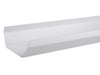 Osma Squareline Gutter 4 Metre White 100mm