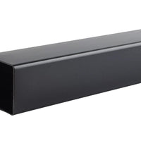 Osma Squareline Pipe 2.75 Metre Black 61mm