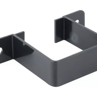 Osma Squareline Pipe Bracket Black 61mm